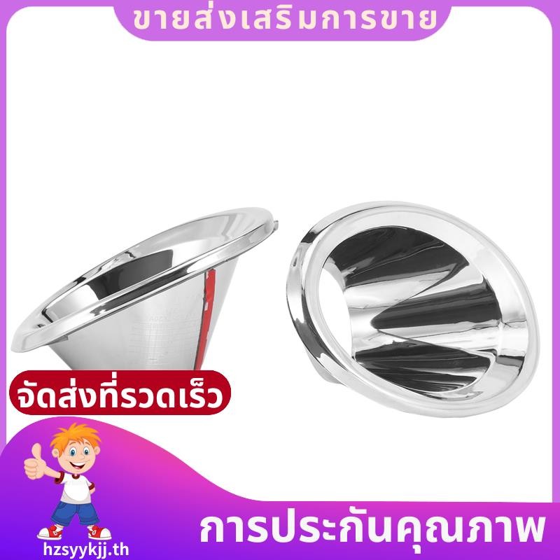 ไฟตัดหมอกด้านหน้า Trim ฝาครอบ ABS Chrome อุปกรณ์ตกแต่งรถยนต์สําหรับ Nissan Nv200 Evalia 2010 2013 20