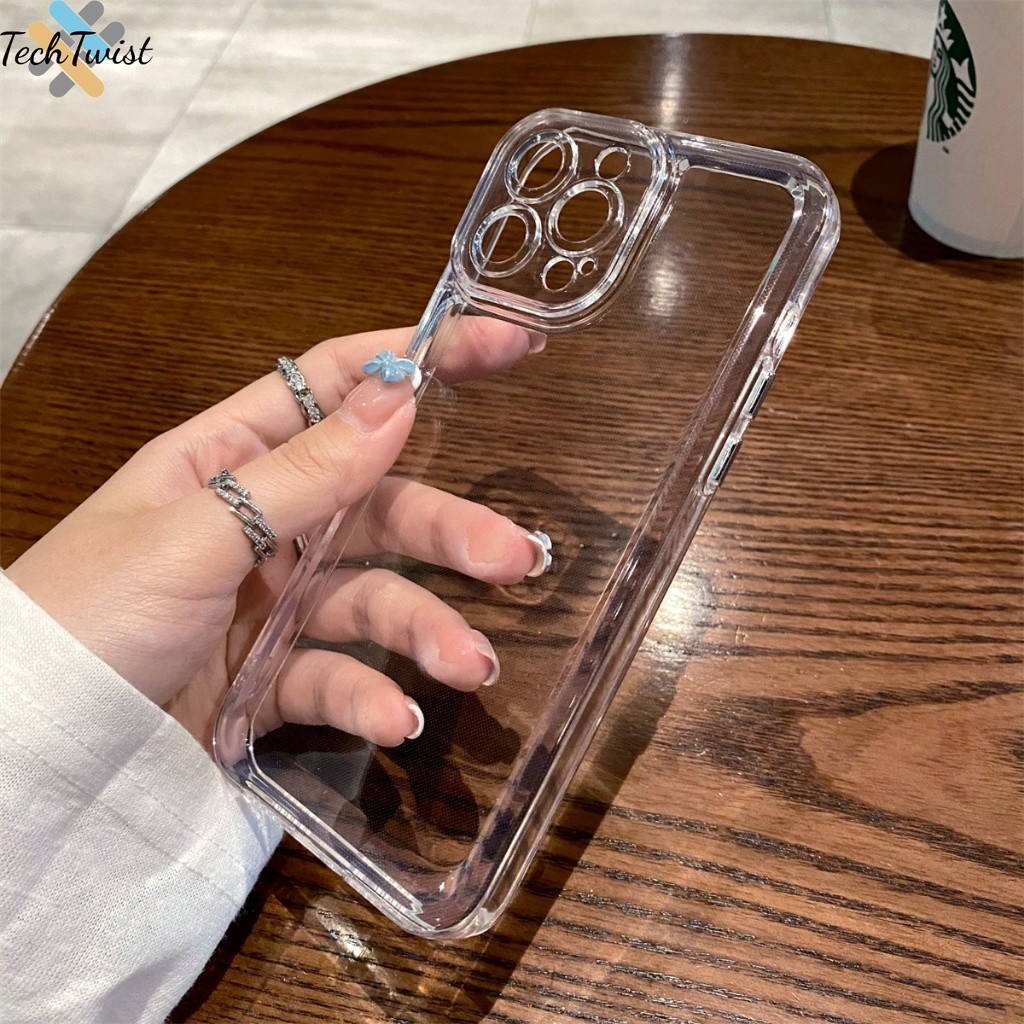 เคสใส รุ่นใหม่ล่าสุด for Samsung A02S A02 A03 A04 A05 A05S A10 A10S A11 M11 A12 A13 A04S A14 A15 A20 A30 M10S A22 A23A24 - รูปที่ 2