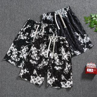 SH101 HOME กางเกงขาสั้นแฟชั่น กางเกงลำลองสามารถสวมใส่ได้ทั้ง…