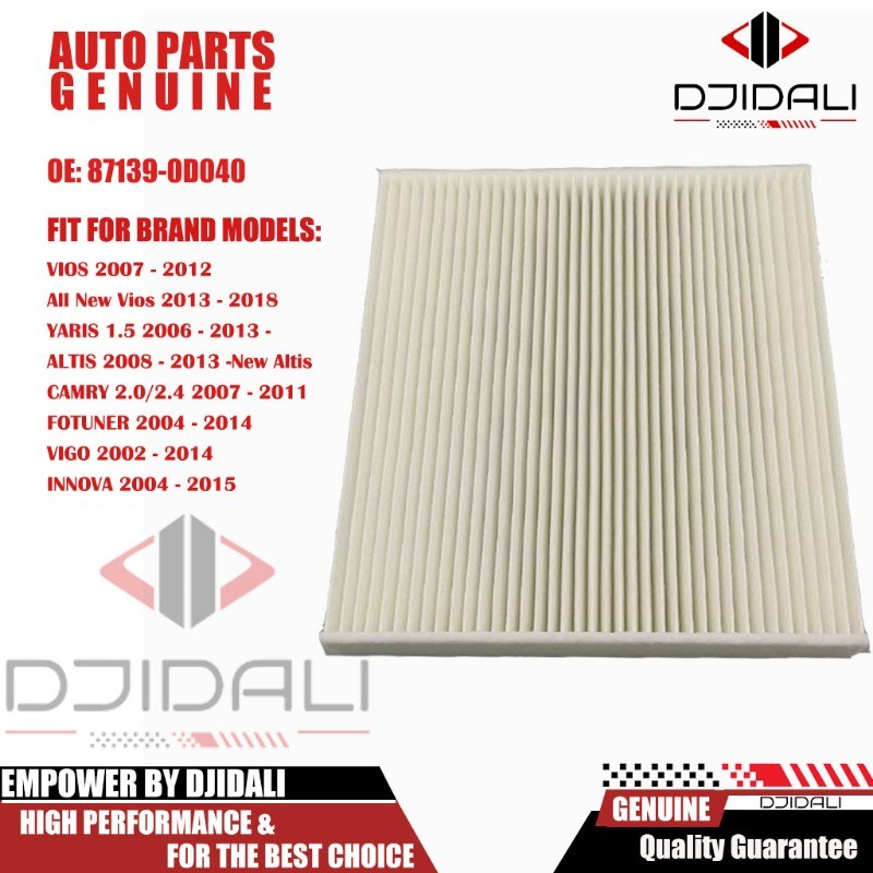 กรองอากาศ สําหรับ Toyota Yaris,Vios, Altis, Vigo, Vios OEM 87139-0D040
