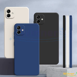 เคส Samsung A06 A05 A04 A04E สี Macaron ซิลิโคนเหลว มือถือ drop(1YT)