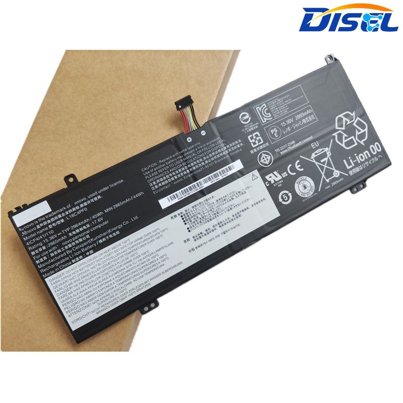✿Original l18m4pf0 l18c4pf0 l18d4pf0แบตเตอรี่แล็ปท็อปสำหรับ Lenovo thinkbook 13s-iwl 20r9007 14s-iwl