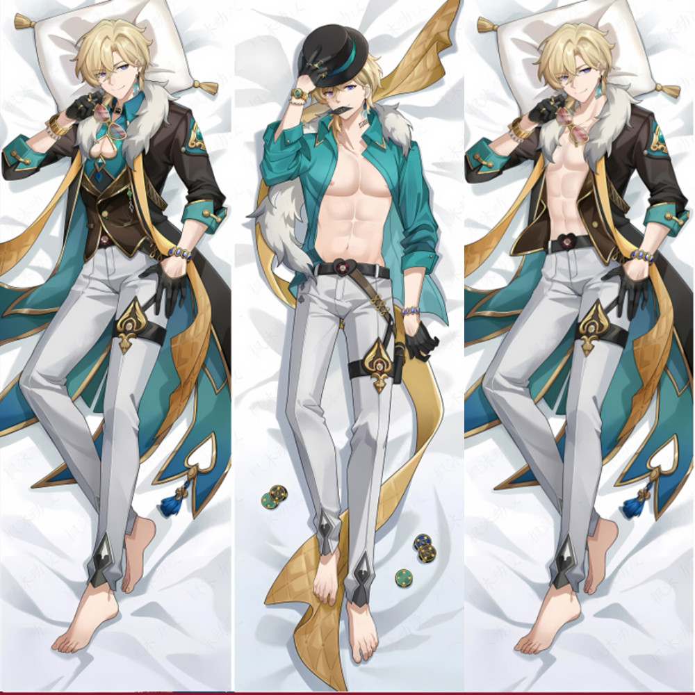 เกม Honkai Star Rail Aventurine คอสเพลย์เครื่องแต่งกายพีชผิว NSFW Hentai Dakimakura หมอนกอด Prop