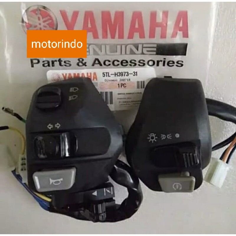 ชุดสวิทช์แฮนด์เดิม สวิทแฮนด์ Mio เก่า ซ้าย+ขวา Mio115i Mio125 Mioใหม่ Mioเก่า SPARK135 NOUVO