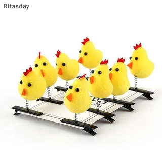 Ritasday น่ารักเป็ดน้อยสีเหลือง Hairpin หัวใจ Windmill Star Chick สุนัข Barrettes สําหรับของขวัญเด็กตลกเทศกาลของขวัญใหม่