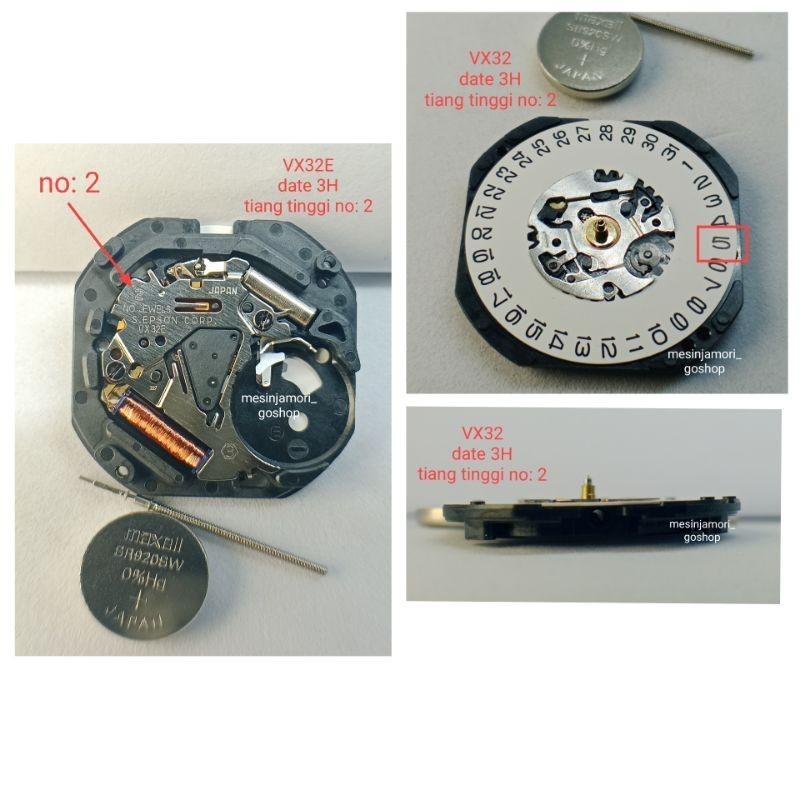 เครื่อง MESIN (เสาสูง) VX32 VX32E VX42 VX42E Japan