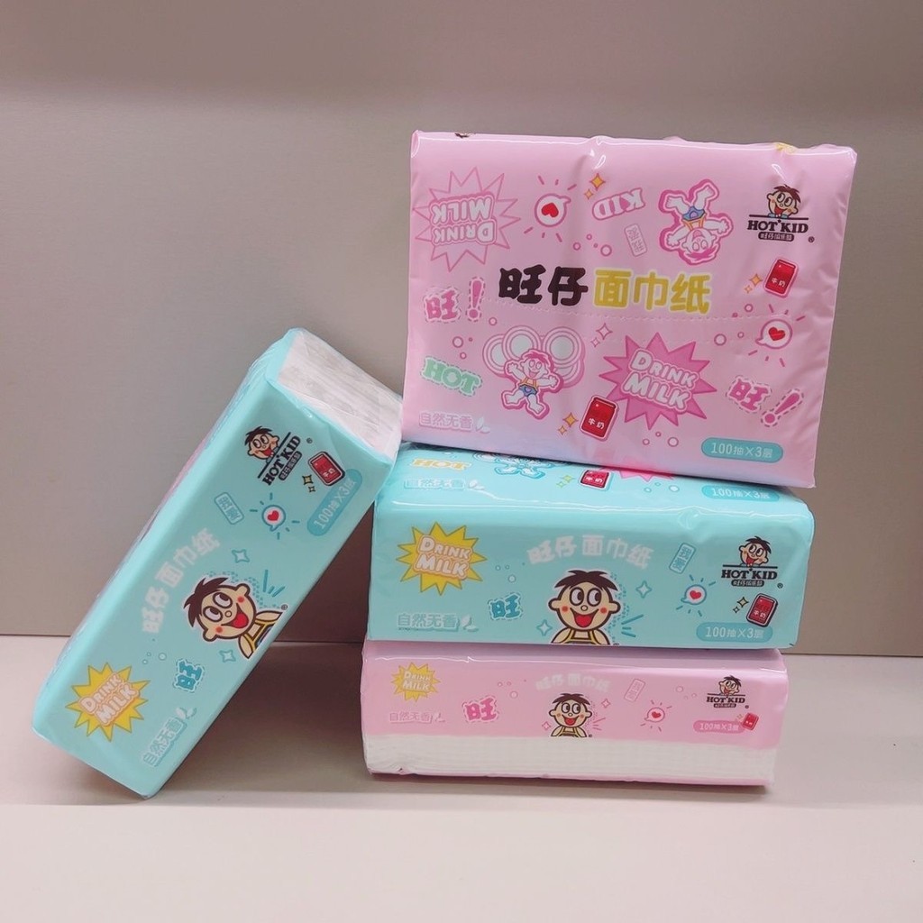 ทิชชู่แบบยาวลายเเกะ ขายเเยกห่อๆ(1ห่อ100เเผ่น)คุณภาพดีเยี่นม หนา 3 ชั้น สินค้าพร้อมส่งในไทย - รูปที่ 3