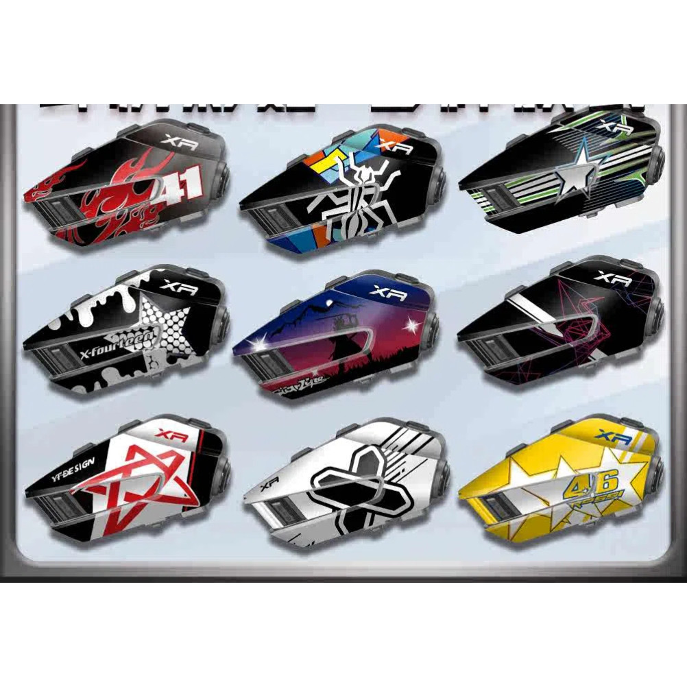 สติ๊กเกอร์ Vimoto V10XR สติ๊กเกอร์กันรอยตกแต่งหูฟังบลูทูธ