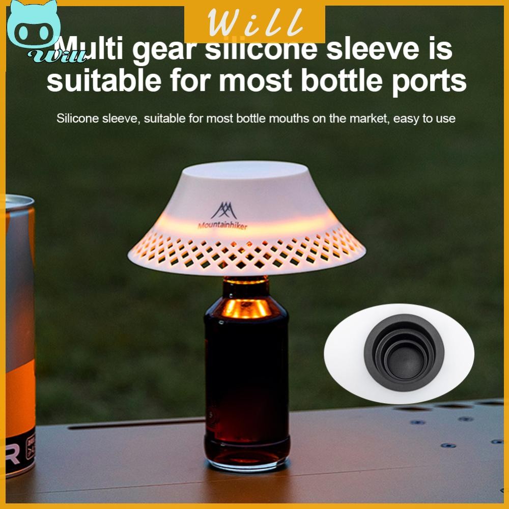 ขวดไวน์โคมไฟชาร์จ USB IPX4 กันน้ํากลางแจ้ง Camping Light สําหรับ Bar Cafe