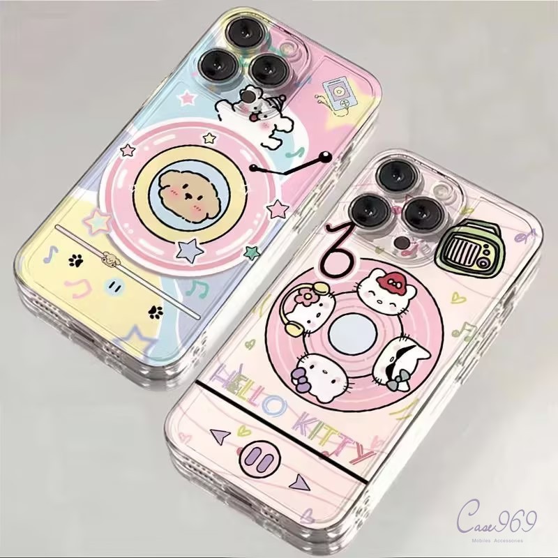 เคส Vivo Y11 Y15 Y15s Y17 Y30i Y21 Y31 Y91C Y50 Y51 Y35 Y30 Y91 Y21s Y20i Y12 ลูกหมาน่ารัก HelloKitty อัลบั้มบันทึก