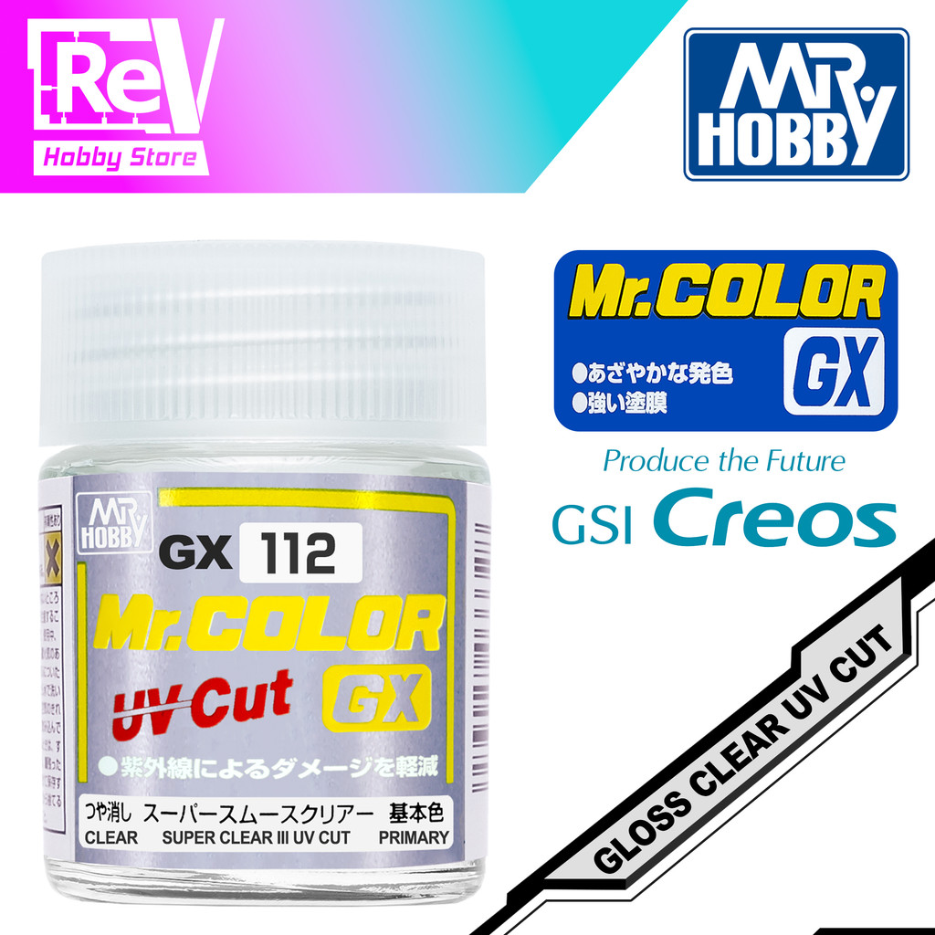 MR COLOR GX SUPER CLEAR III UV CUT GX 112
