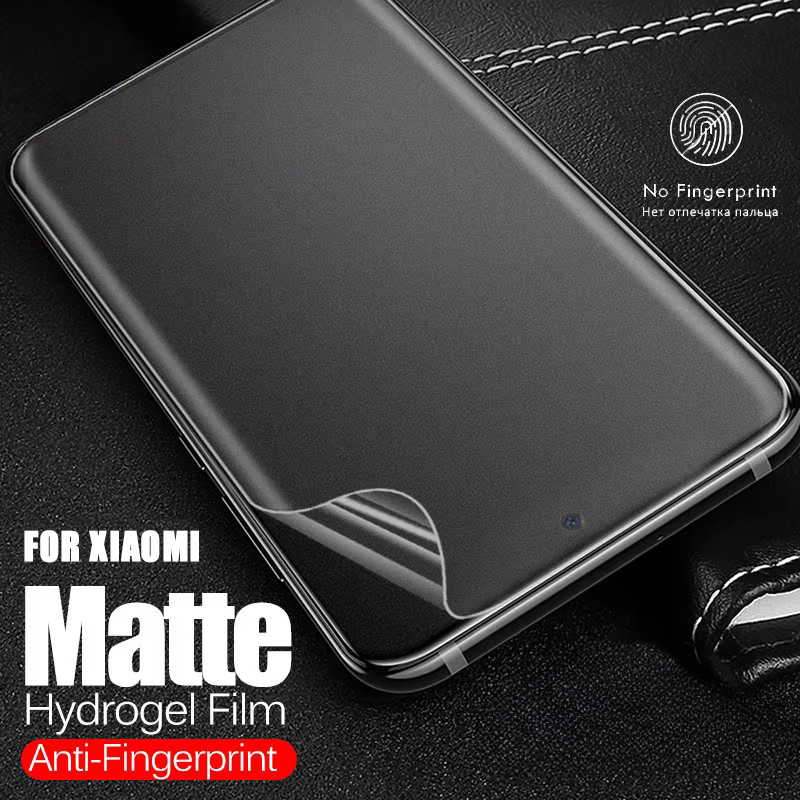 Xiaomi11t Xiaomi10 999Dคลุมทั้งหมดMatte Frosted Soft Hydrogelฟิล์มสําหรับXiaomi 11T 11X 11 10T 10 9T