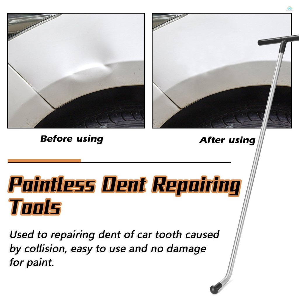 Dent Removal Rods รถชะแลง Paintless Dent ซ่อมชุดเครื่องมือ Paintless Dent ซ่อมบริการเครื่องมือ ราคา ถูกที่สุด ดีลบีเคเค แกลเลอรีภาพที่ 4