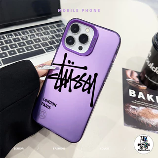 Fashion English Letter เคสไอโฟน11 13 16 ซิลิโคนนุ่มเคสโทรศัพท์ For IPhone 11 12 14 15 Pro MAX 8P 7Plus X XR XS เคสมือถือ