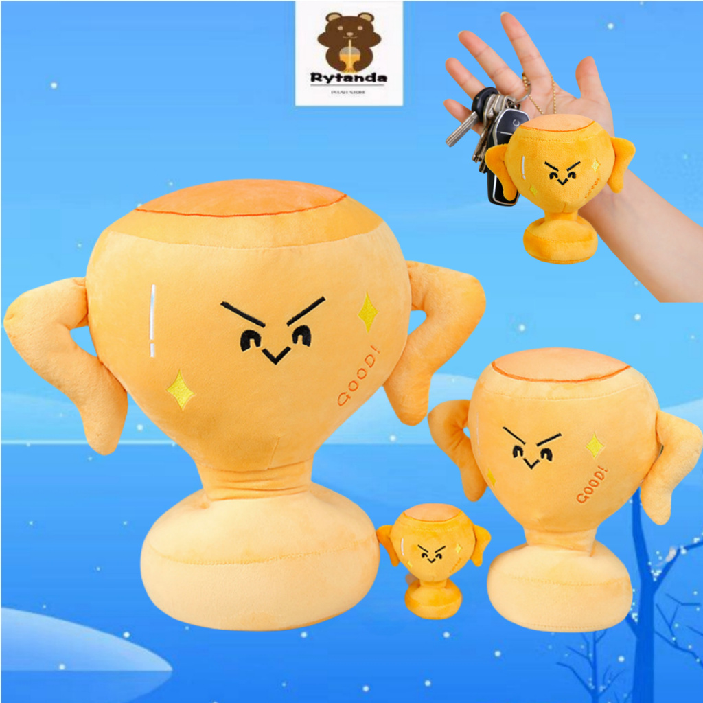 ✨ร้อน✨การ์ตูนถ้วยรางวัลตุ๊กตาสร้างสรรค์ถ้วยรางวัลของเล่นตุ๊กตานุ่มยัดไส้พวงกุญแจจี้ห้องนอนหมอนรางวัลของขวัญเด็กผ่อนคลายของเล่นของขวัญวันเกิดคริสต์ม