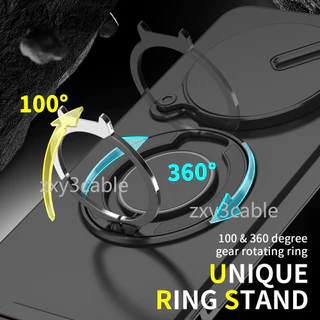 กันกระแทก Push Window สําหรับ Redmi 14C POCO C75 4G 2024 หรูหราแม่เหล็กสําหรับ Redmi14C 14 C XiaomiPOCOC75 C 75 Stand Holder ป้องกันกลับกรณี