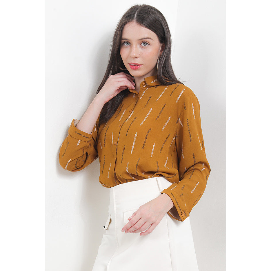 KEMEJA CDL เสื้อเชิ้ตทรงหลวมผู้หญิง P0087J03E By Cardinal