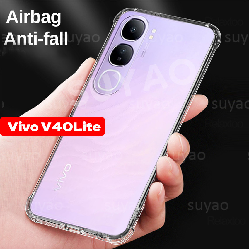 สําหรับVivo Y19S Pro V50 V40 Lite V40Lite Y29 Y04 Y29T Y29S 2024 เคสโทรศัพท์ใสปลอกVivoV50Lite Y39 Vi