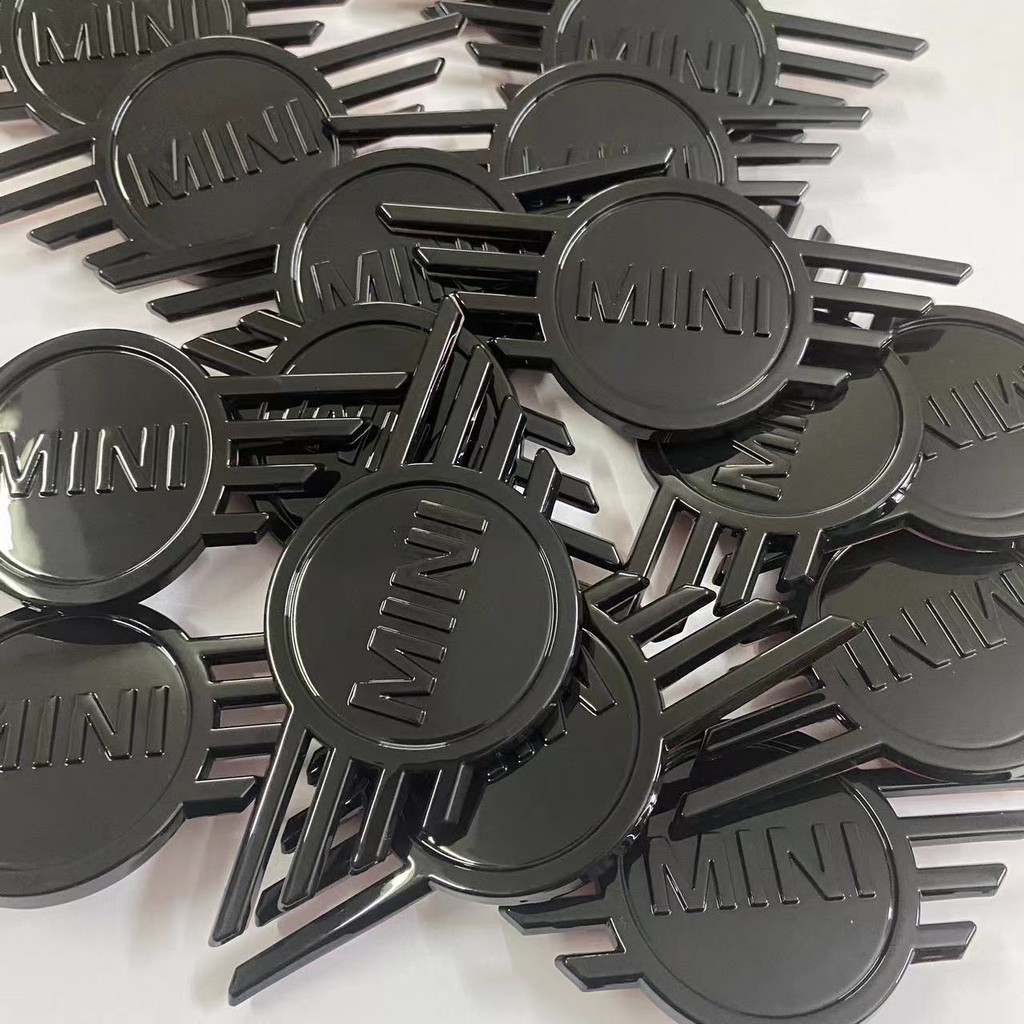 Mini COOPER Black Car Logo F55 F56 F57 Hood Black Labeling
