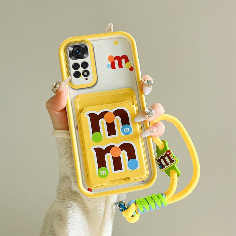 เคส Redmi NOTE 11 NOTE 11S ใส่การ์ดการ์ตูนโทรศัพท์มือถือกระเป๋านุ่ม BBKB - รูปที่ 7