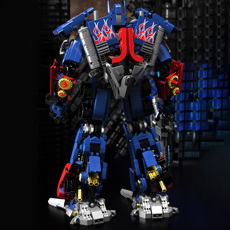 lego toys 【OMG】 lego optimus prime Transformers การสร้างโมเดลหุ่นยนต์ Optimus Prime Transformers!!