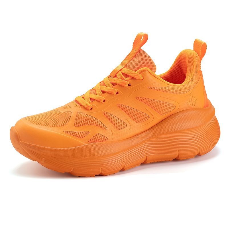 รองเท้าวิ่ง Shock-Absorbing Cushioning รองเท้าวิ่ง Anti-Slip เชือกกระโดดน้ําหนักเบา Ultra-Light ผู้ชายผู้หญิง Breathable Marathon ตาข่ายกีฬารองเท้า