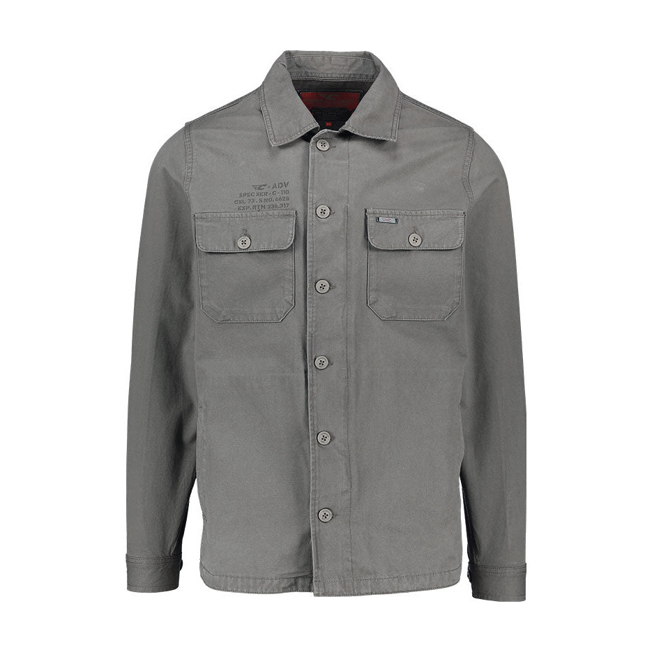 KEMEJA Cardinal เสื้อแจ็คเก็ตแขนยาวผู้ชาย 08J04F E00