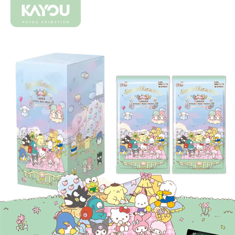 การ์ดสะสมการ์ด Kayou Sanrio Cards Collector Edition – Kuromi, Hello Kitty, My Melody, Cinnamoroll, Bad Badtz-Maru, Pompompurin, Kerppi การ์ดสะสมตัวละครอนิเมะอย่างเป็นทางการ