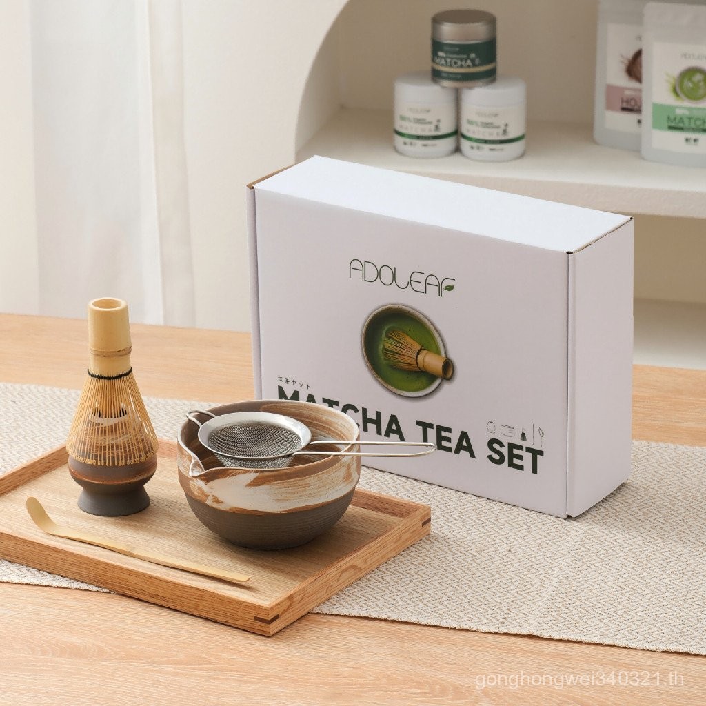 Breeze Cup.Matcha Set Traditional Matcha Green Tea Starter Set Japanese tea set Premium Matcha Green