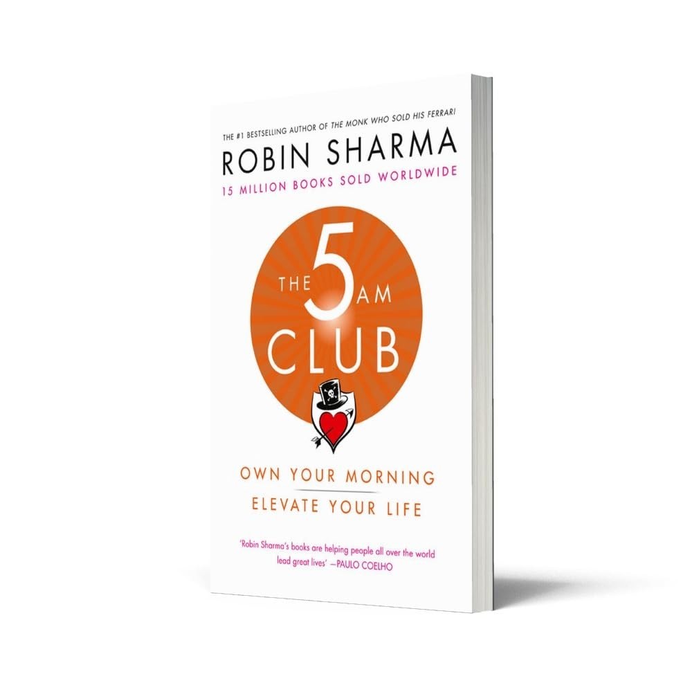 หนังสือนําเข้า 5 AM CLUB OWN YOUR MORNING ELEVATE YOUR LIFE | 9780008312831 (PB)