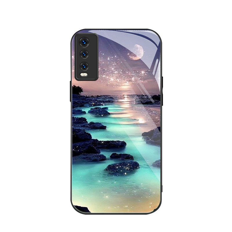 สําหรับ Vivo Y20/Vivo Y20i/Vivo Y20S/Vivo Y11s , Sea Moon, บุคลิกภาพอินเทรนด์, เคสป้องกันโทรศัพท์ป้อ