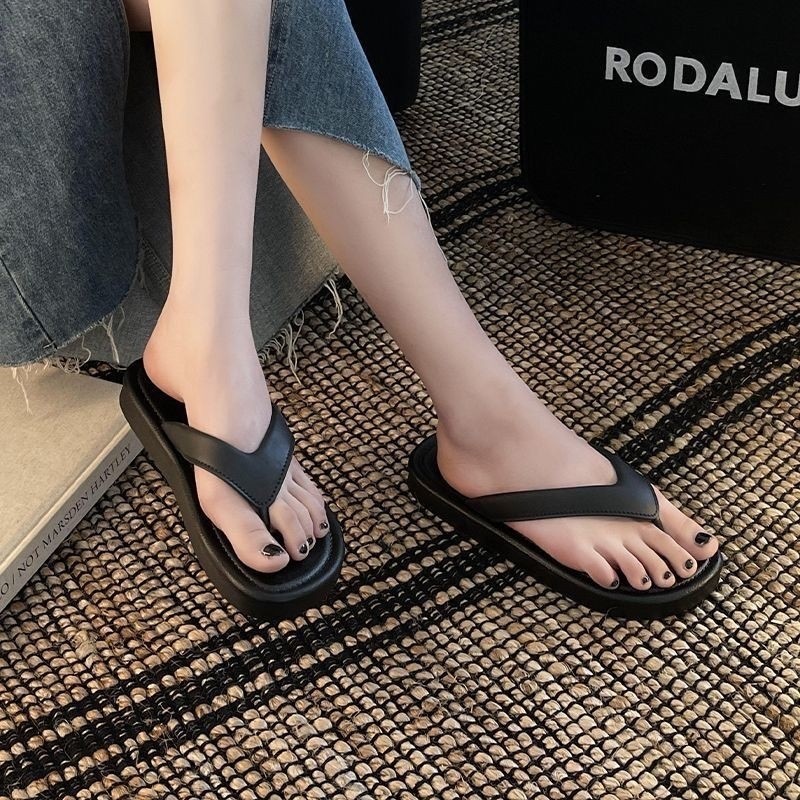 Icy.Sportรองเท้าแตะผู้หญิง พื้นนิ่มกันลื่น กันน้ำ พื้นหนา รองเท้าแตะหูคีบ ยางPVC X154