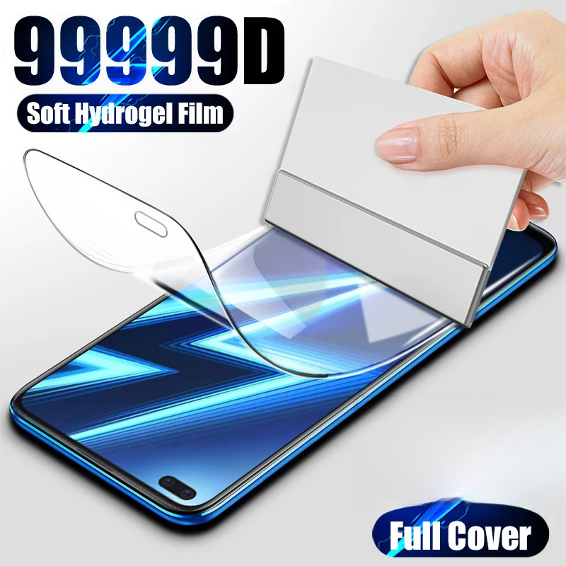 2PCS Hydrogel ฟิล์มสําหรับ Realme Q Q2 Q2i Q3 Q3s Q5 Q5i U1 X X2 X3 X50 X7 XT Pro Carnival SuperZoom