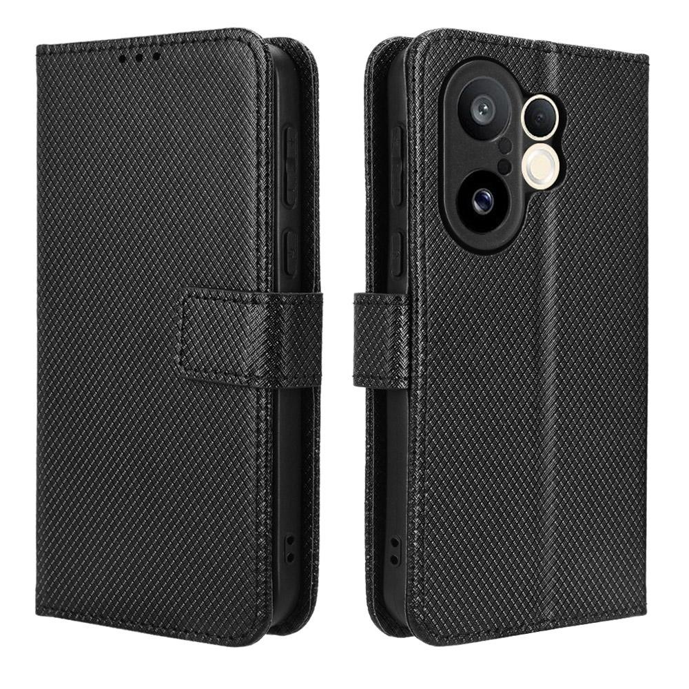 Flip Case สําหรับ VIVO X200 FE X200FE V2503 กระเป๋าสตางค์หนัง PU ฝาหลังช่องเสียบการ์ดขาตั้งเคสโทรศัพ