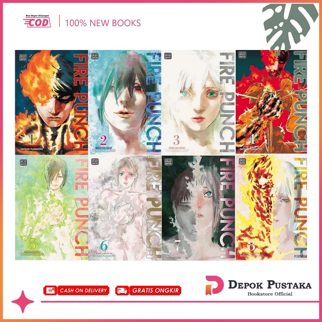 Fire Punch (8 เล่มซีรีส์) โดย Tatsuki Fujimoto