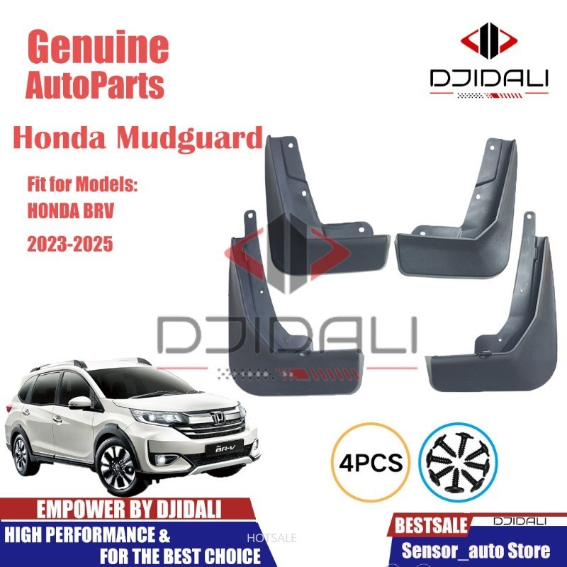การ์ดโคลน Djidale สําหรับ HONDA BRV 2023-2025 บังโคลน Mud Flaps BRV อุปกรณ์เสริม