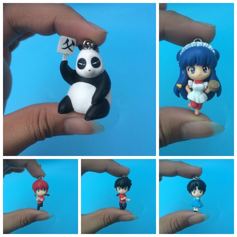 สินค้าจํานวนมาก Rumiko Takahashi Ranma Xuanma Liangya จี้จี้แคปซูลของเล่น