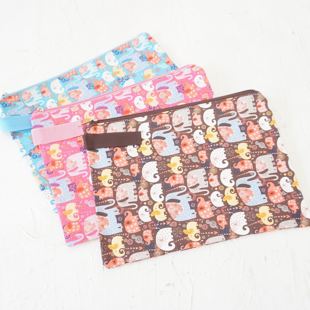 MAP ZIPPER A4 A5 A6 / DOCUMENT BAG / FILE MAP ZIPPER