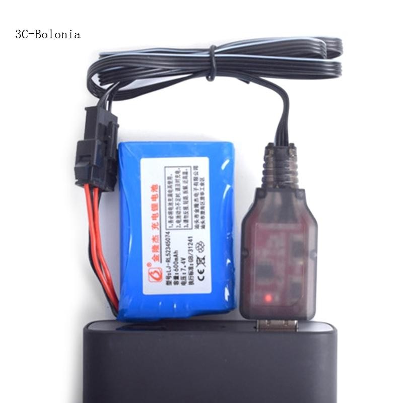 PC สายชาร์จ USB ของ SM4P สําหรับ 7 4V ลิเธียม RCEquipment Plugs Play