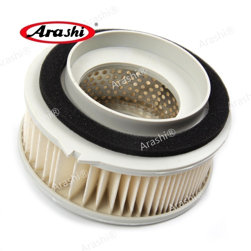 Arashi รถจักรยานยนต์กรองอากาศสําหรับ YAMAHA XV400 VIRAGO 400 XV500 / XV535 ระบบทําความสะอาดไอดีอุปกร