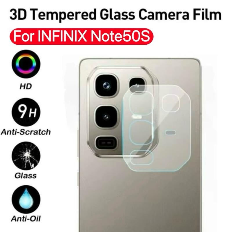 ฟิล์มกระจกเลนส์กล้อง สำหรับ infinix Note50/ Note50S/ Note50X/Note50ProPlus ฟิล์มกันรอยกล้องด้านหลังแ
