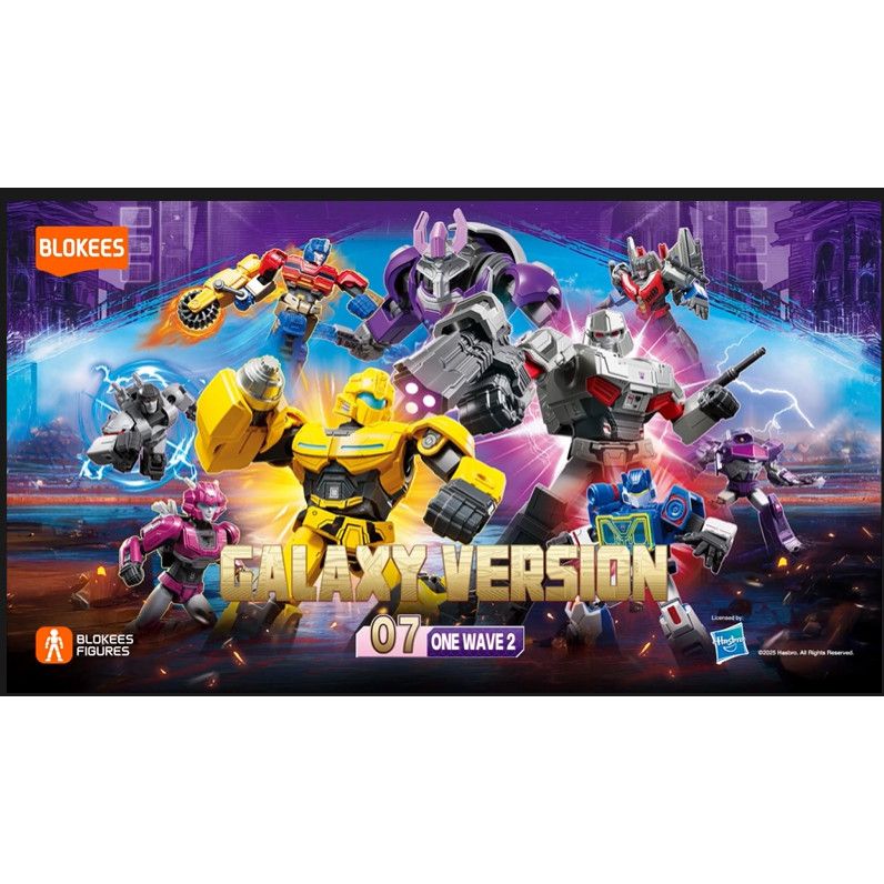 Transformers RANDOM Model - GV07 - ONE WAVE2 - Blokees - ET33