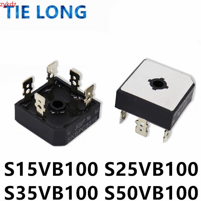 1 ชิ้น 100% ใหม่ S15VB100 S25VB100 S35VB100 S50VB100 Rectifier Bridge Bridge Stack-Square Quad