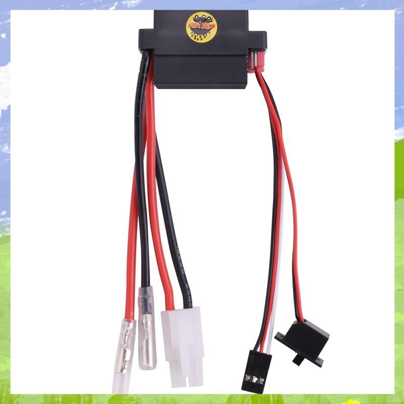 Rc ESC 320A 6-12V ตัวควบคุมความเร็ว ESC Brushed พร้อม 2A BEC สําหรับ RC เรือ U6L5