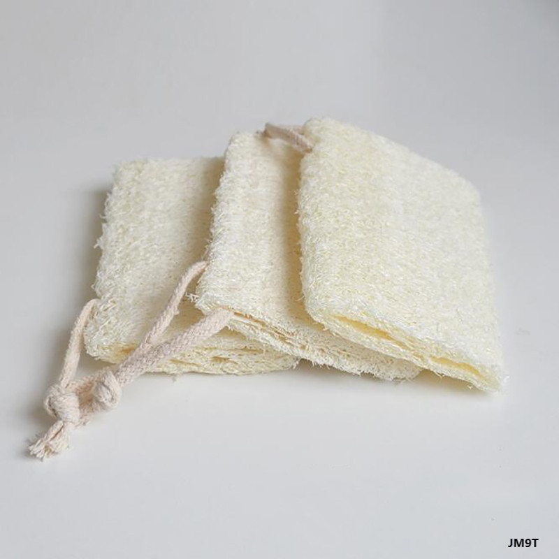 JM9T-Lofahs Spa Exfoliating Scrubll Luffa Wash Sponge ลบ Made Soap Shower Sponge Kitchen Cleaing Scr