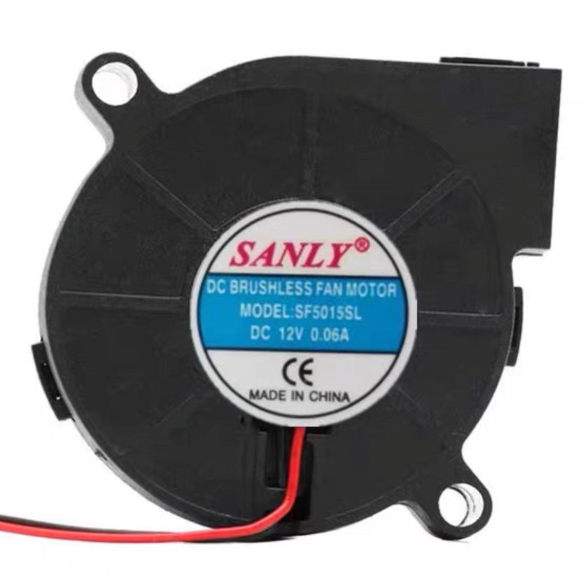 SANLY 5015 5 ซม. 12V24V 0.06A SF5015SL Ultra-Silent Humidifier Turbo พัดลมระบายความร้อน