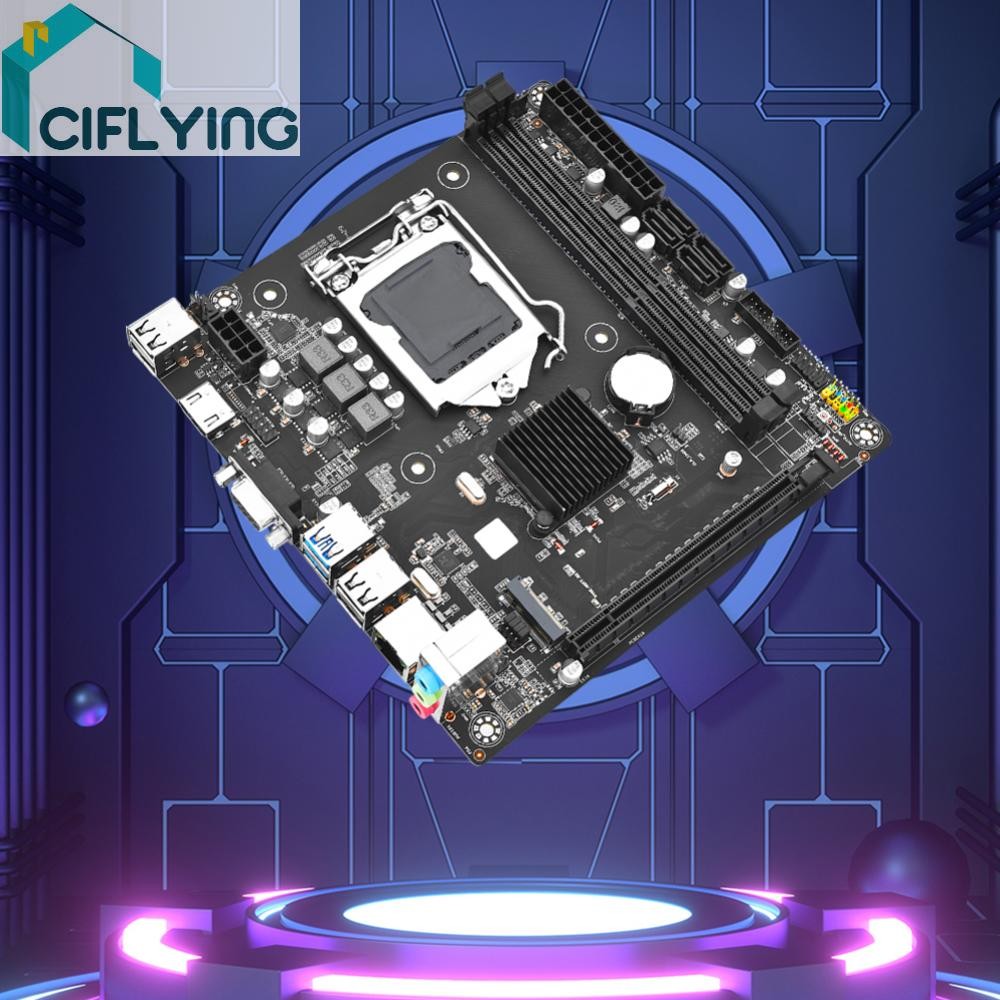 B75MI เมนบอร์ด LGA 1155 เมนบอร์ดคอมพิวเตอร์ M.2 NVME คอมพิวเตอร์หลัก [Ciflying.th]