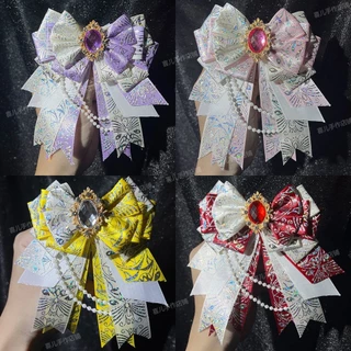 [พร้อมส่งสินค้า] Se.W โคมไฟติดโบว์สำหรับกระเป๋าเป้ การ์ตูนตะวันออก-ตะวันตก DIY อุปกรณ์ทำมือของขวัญ