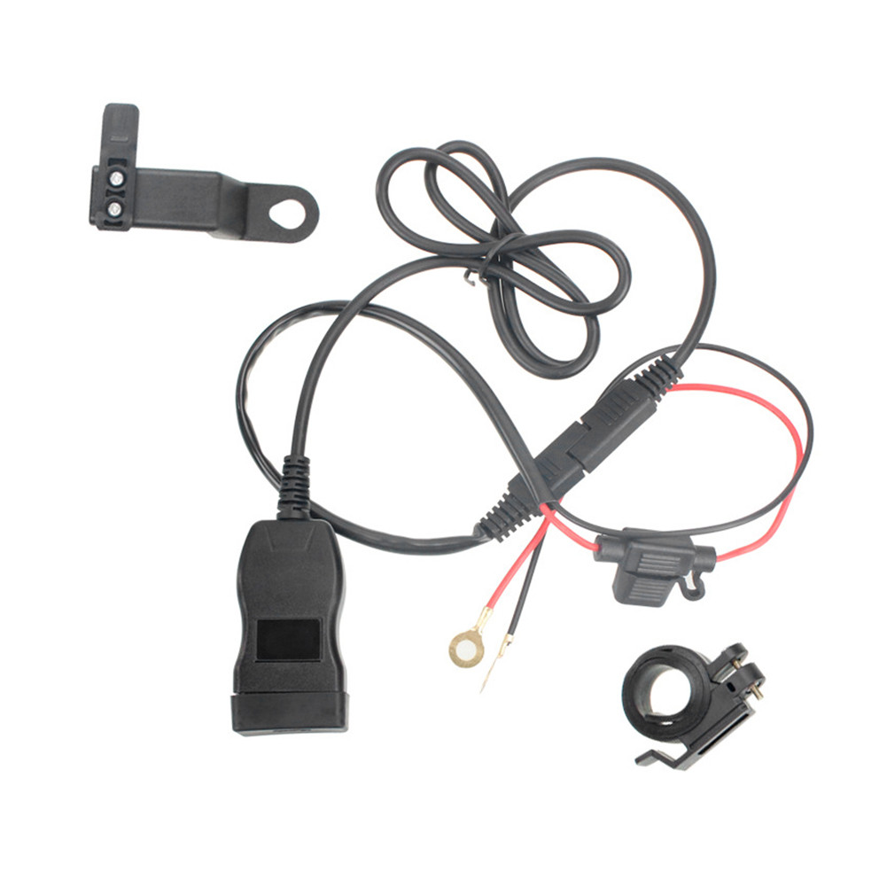 Pd QC3.0 รถจักรยานยนต์ USB Fast Cellular Charger กันน้ํา Type C พอร์ตซ็อกเก็ตเชื่อมต่อ