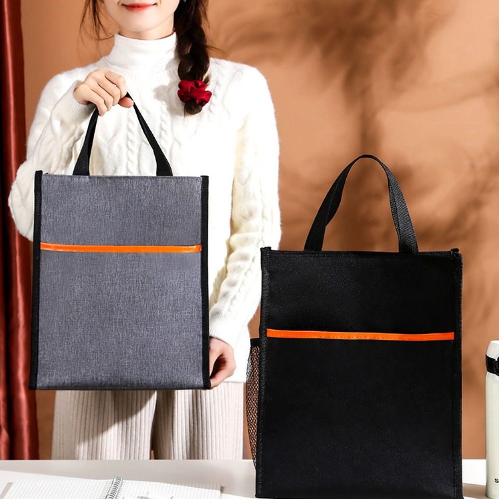 MAGICIANIP Office Tote Bag, กระเป๋าถือนักเรียนที่ทนทานเกินจริง, สํานักงานกระเป๋าเอกสาร Cation คุณภาพสูง ราคา ถูกที่สุด ดีลบีเคเค แกลเลอรีภาพที่ 2